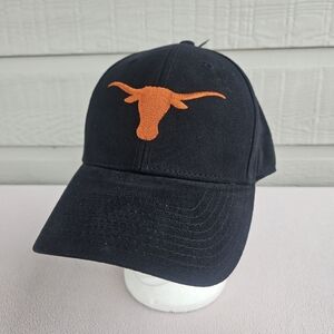 Fan Favorite University of Texas Longhorns Baseball Adjustable Cap Black Orange